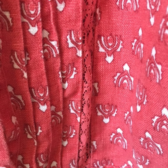 Sanctuary NWT XS linen floral romper - Picture 6 of 8